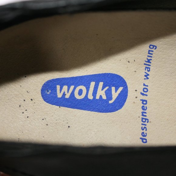 Wolky Black Mary Janes Heels Sz 41 - Picture 5 of 10